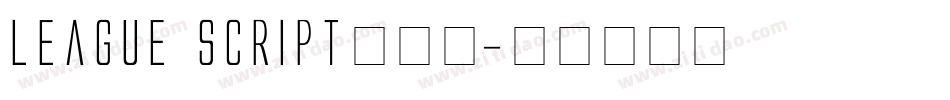 League Script生成器字体转换